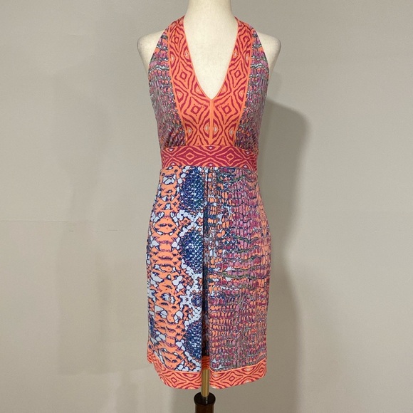 Hale Bob Adelaide Python Print Jersey Dress - Picture 4 of 10